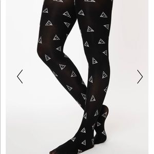 Brand new! Harry Potter Deathly Hallows tights